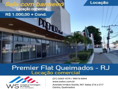 Sala Comercial para Locação, em Queimados, bairro Vila Nascente, 1 banheiro, 1 vaga