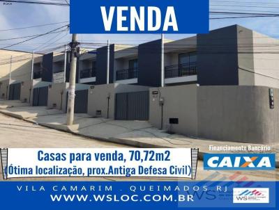 Casa para Venda, em Queimados, bairro Do Carmo, 2 dormitórios, 2 banheiros, 1 vaga